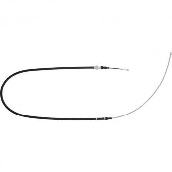Cable de freno de mano ABE C7A001ABE, longitud 2.5 metros, material acero recubierto, compatible con diversos modelos de vehículos, incluye terminales y accesorios para instalación