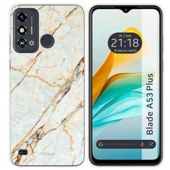 Funda de Silicona para ZTE Blade A53 Plus con Diseño de Mármol 13