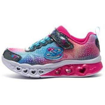 Zapatillas Skechers Flutter Heart Lights - Simply Love multicolor infantil 33 EU, Navy Synthetic Mesh