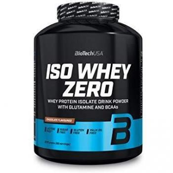 BioTech USA Iso Whey Zero Chocolate Protein Isolate 2.27 kg