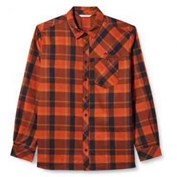 Camisa de Montaña Vaude Neshan IV Manga Larga Hombre Naranja Talla S