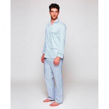 Pijama de hombre largo rayas Mirto