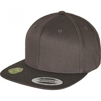Flexfit Dark Grey Organic Cotton Snapback Cap
