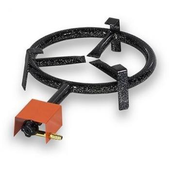 Quemador Paellero a Gas VITROKITCHEN QP201B, 20cm Diámetro, 1 Aro, Compatible con Butano