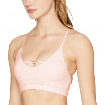 Nike Indy Just Do It – Sujetador de Deporte para Mujer, Mujer, 928891-646, Storm Pink/
