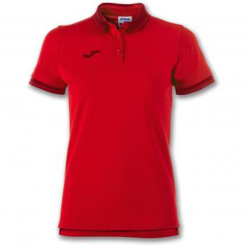 Polo Joma Bali II de Manga Corta para Mujer/Niña en Color Rojo
