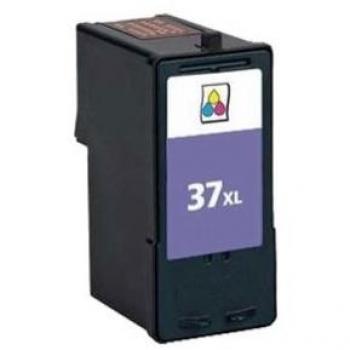Cartucho de Tinta Remanufacturado Tricolor Compatible con Lexmark 37XL (18C2180E/18C2140E)
