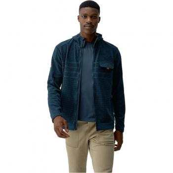 Chaqueta Baikal Denim de Born Living Yoga, color azul, para hombre
