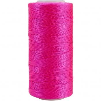 Nylon Thread Size 2 300yd-Bright Pink
