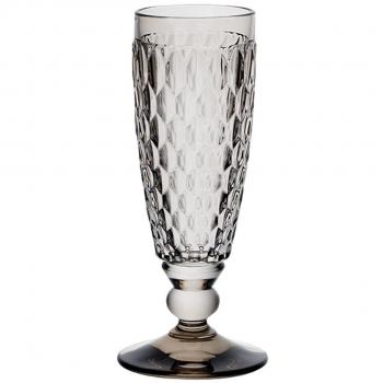 Villeroy & Boch Boston Coloured Copa de Cava Smoke, 150 ML, Cristal, Gris