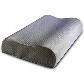 Findigit Almohada de Espuma Viscoelástica para Dolores Cervicales, Almohada Ortopédica con Espuma Viscoelástica,Funda de Extraíble y Lavable 60 * 35CM