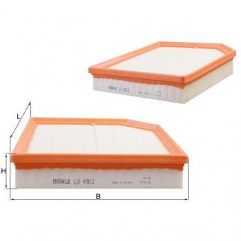Filtro de aire MAHLE ORIGINAL LX 4912 de alta eficiencia