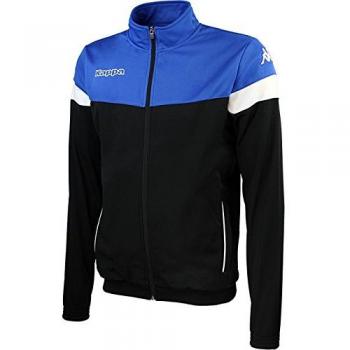 Kappa VACONE JKT Chaqueta, Niños, Negro/Azul/Blanco, 14Y