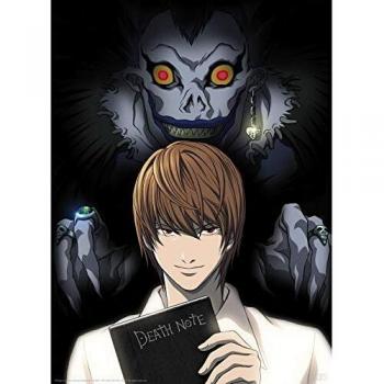 Póster Decorativo Light y Ryuk de Death Note (52 x 38 cm)