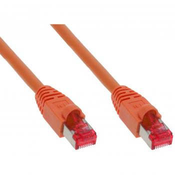 Cable de Red InLine 15m S/FTP Cat.6 Naranja (PiMF, PVC, 250MHz)