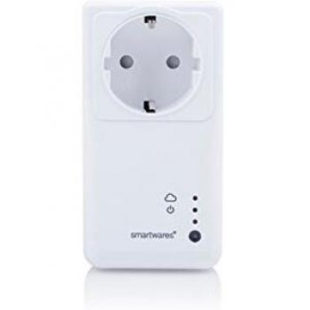 Smartwares SH5-GW-T - Enchufe / controlador Wifi SmartHome basic. Apto para dispositivos de hasta 1000 W. Control desde SmartPhone con app gratuita