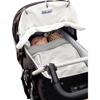 Dooky 126761 - Cubierta de invierno para cochecito de bebé, color crema