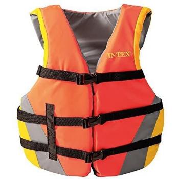 Intex 69681 - Chaleco para flotar adulto, flotación para adultos, ayuda a la flotación, peso 40-70 Kg