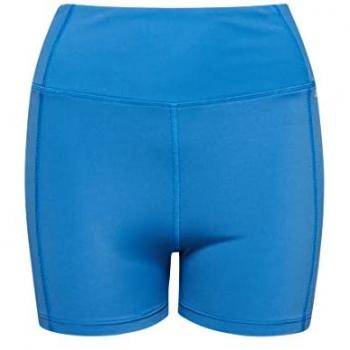 Superdry Mallas Cortas Multi Sport Tight para Mujer, Azul (Monaco Blue), Talla S