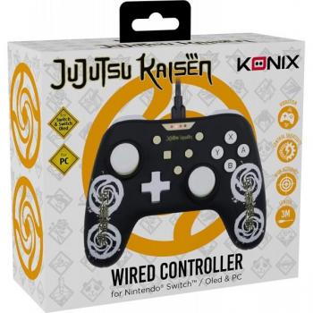 Gamepad Konix Jujutsu Kaisen con cable de 3m