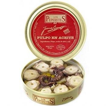 Pulpo en Aceite de Oliva 150gr. Los Peperetes