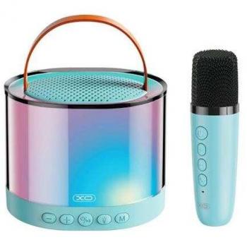 Altavoz Karaoke Bluetooth Color Azul