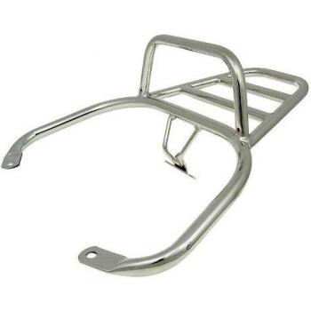 Portaequipajes Cromado para Piaggio Vespa LX, LXV