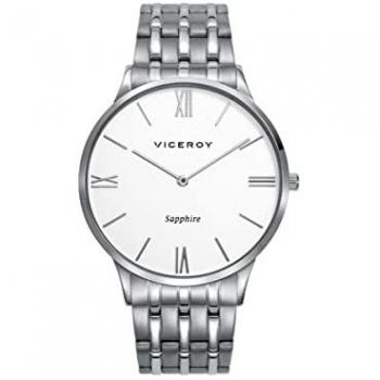 Reloj Analógico Viceroy Hombre Acero Plata Zafiro 471301-03