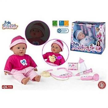Color Baby - BEBE 43 CM / 6 FUNCIONES. BABY DOCTOR