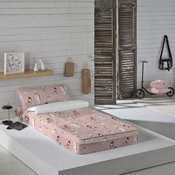 Saco Nórdico con Relleno 100% Algodón Seahorse para Cama de 90 cm (90 x 190/200 cm)