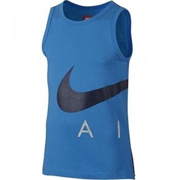 Nike B NK AIR Hybrid Camiseta sin Mangas, Niños, Azul