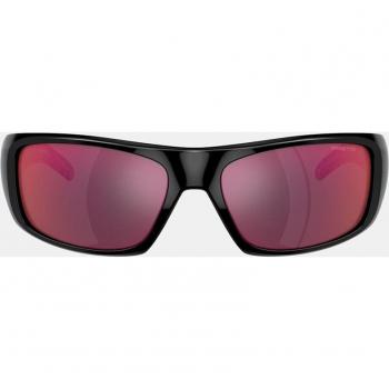 Arnette Black/Orange HOT Shot Sunglasses, Male, Size: 62 MM