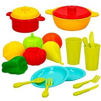 ColorBaby 43945 - My Home-Set Accesorios Cocina & comidas-20 uds