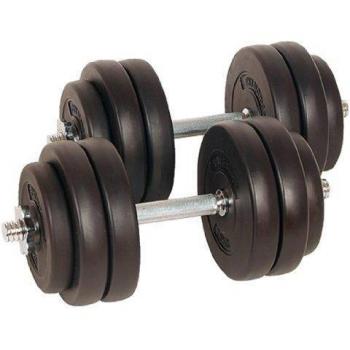 Physionics Juego de 2 Mancuernas de Fitness de 30 kg