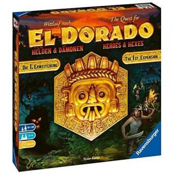 Ravensburger juegos 26790 z carrera a el dorado z heroes y demonios