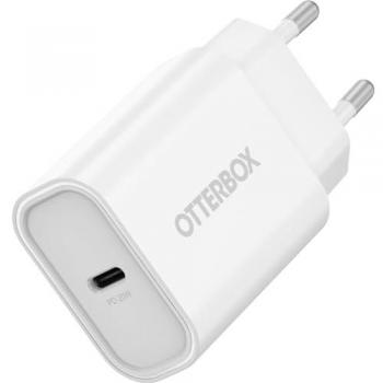 Cargador de Pared OtterBox 20W USB-C Rápido Blanco