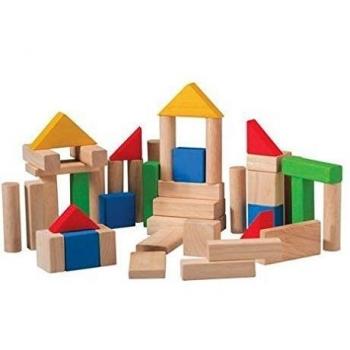 Plan Toys - 5535 - Bloques Plan Toys 24m+ 50 uds