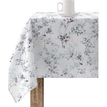 Mantel antimanchas con estampado de hojas