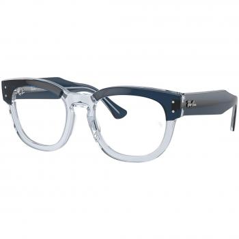 Ray-Ban RX0298VF Mega Hawkeye Asian Fit 8324 Men's Eyeglasses Blue Size 50 (Frame Only) - Blue Light Block Available