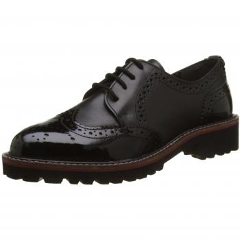 Kickers Rony, Zapatos de Cordones Derby para Mujer, Noir