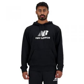 Camiseta New Balance Stacked Logo manga corta negro intenso - S