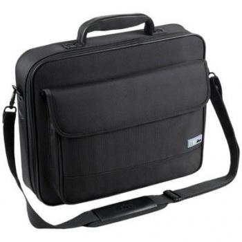 Heden 17-17.3 Inch Black Nylon Laptop Bag with Reinforced Handle