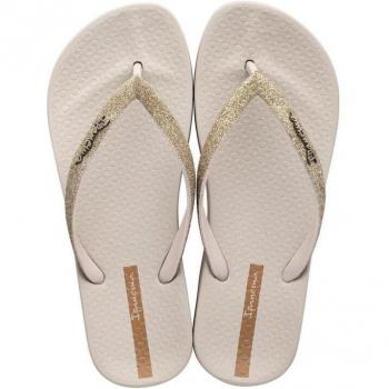 Ipanema Women's Anatomic Sandals - Natural Rubber - Size UK 3 - Anatomic Lolita Glitter Ivory