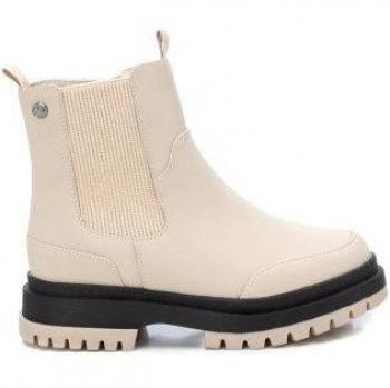 Xti Kids Botín Plano 150545 Beige con Cierre de Cremallera para Niña Autumn/Winter 23