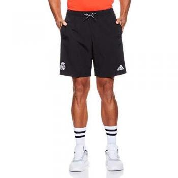 adidas Real STR SHO Pantalón Corto, Hombre, Negro/Blanco, S