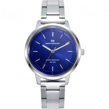 Reloj Mark Maddox Mujer Greenwich MM1019-37 con Caja y Brazalete de Acero