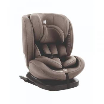 Silla Auto Kikka Boo i-COMFORT i-Size giratoria 360º 40-150 cm, Isofix, color marrón