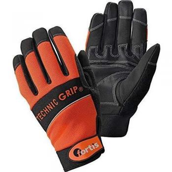 Guante de Protección TechnicGrip Gr. 10, Naranja/Negro FORTIS