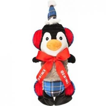 Flamingo de Navidad para Perros con Pingüino y Hueso de Peluche