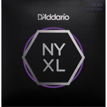 D'Addario NYXL 11-49 Medium Electric Guitar Strings - Carbon Steel Alloy